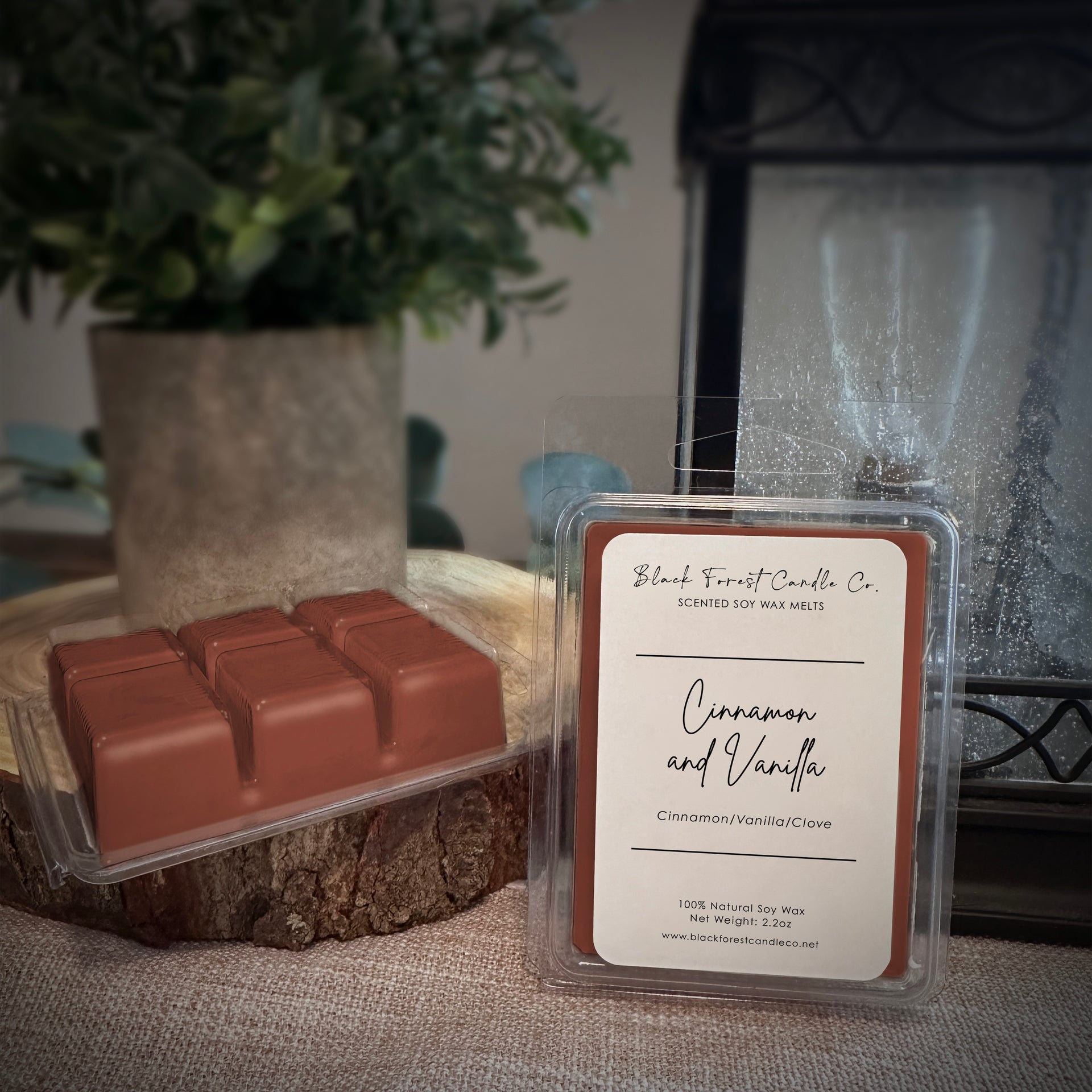 cinnamon scented wax plant Cinnamon and Vanilla Wax Melt – Black Forest Candle Co