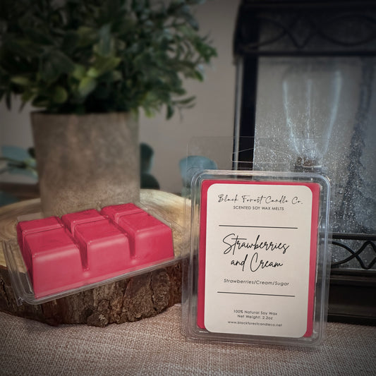 Strawberries and Cream Wax Melt